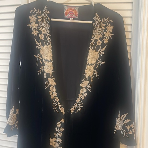 Johnny was black velvet duster - Picture 3 of 6